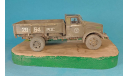 ГАЗ-51 деревянная кабина, масштабная модель, Guntower models, scale35