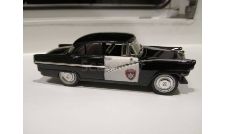 Ford Fairlane 1956 полиция Детройта, на запчасти., масштабная модель, Полицейские машины мира, Deagostini, scale43
