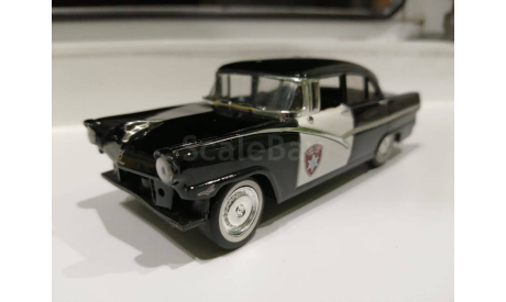 Ford Fairlane 1956 полиция Детройта, на запчасти., масштабная модель, Полицейские машины мира, Deagostini, scale43