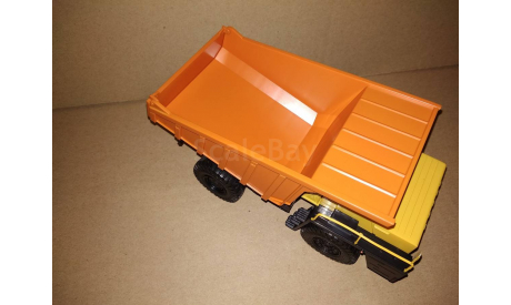 Н0052 БЕЛАЗ-7510 самосвал, желтый / оранжевый, масштабная модель, 1:43, 1/43, Наш Автопром