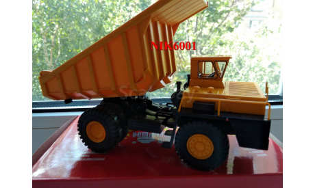 Н0061 БЕЛАЗ-7526 желтый, масштабная модель, scale43, Наш Автопром