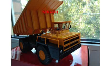 Н0061 БЕЛАЗ-7526 желтый, масштабная модель, scale43, Наш Автопром