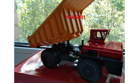 Н0062 БЕЛАЗ-7526 самосвал красный / желтый, масштабная модель, 1:43, 1/43, Наш Автопром