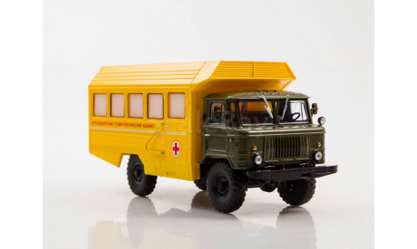 КСП-2001 (ГА3-66), Легендарные грузовики СССР №59, масштабная модель, scale43, MODIMIO, ГАЗ