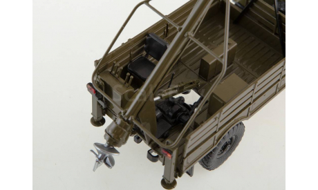 100800 Бурильная машина БМ-302 (ГАЗ-66), масштабная модель, scale43, Автоистория (АИСТ)