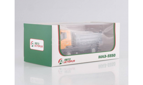 101340.2 МАЗ-5550 самосвал, масштабная модель, scale43, Автоистория (АИСТ)