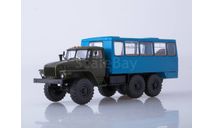 101425.ва Вахтовый автобус НЕФАЗ-42112 (Урал-4320), масштабная модель, scale43, Автоистория (АИСТ)