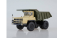 102224 Карьерный самосвал БЕЛАЗ-7522 поздний, масштабная модель, 1:43, 1/43, Дилерские модели БЕЛАЗ