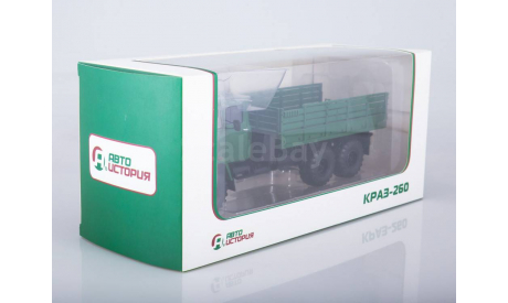КРАЗ-260 бортовой (поздний) 102279.поз, масштабная модель, scale43, Автоистория (АИСТ)