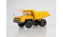 102385 БЕЛАЗ-7522 поздний, жёлтый, масштабная модель, 1:43, 1/43, Дилерские модели БЕЛАЗ