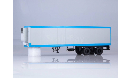 102460 Полуприцеп ОДАЗ-9786, масштабная модель, scale43, Автоистория (АИСТ)