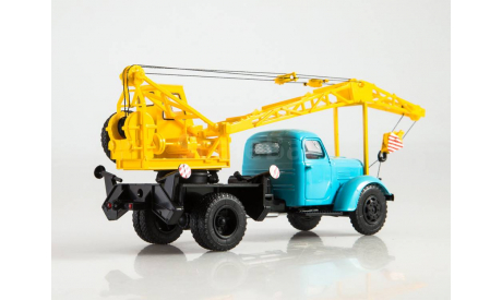 Автокран ЛАЗ-690 (ЗиЛ-164) 102545, масштабная модель, scale43, Автоистория (АИСТ)