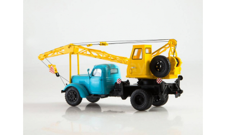 Автокран ЛАЗ-690 (ЗиЛ-164) 102545, масштабная модель, scale43, Автоистория (АИСТ)