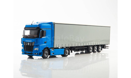 КАМАЗ-54901 с полуприцепом НЕФАЗ-93341 102996, масштабная модель, scale43, ПАО КАМАЗ