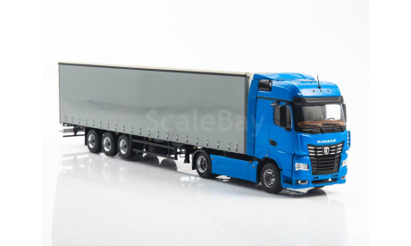 КАМАЗ-54901 с полуприцепом НЕФАЗ-93341 102996, масштабная модель, scale43, ПАО КАМАЗ