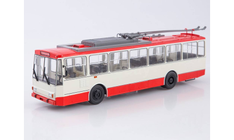 Масштабная модель Троллейбус Skoda 14TR Шкода 103559, сборная модель автомобиля, Автоистория (АИСТ), Škoda, scale43