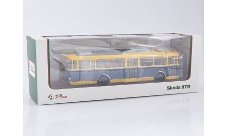 Масштабная модель Троллейбус Skoda 9TR Шкода 103566, сборная модель автомобиля, Автоистория (АИСТ), Škoda, scale43