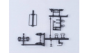 1067KIT Сборная модель ПМЗ-27 (ЗиЛ-157К), 1959г., сборная модель автомобиля, 1:43, 1/43, Автомобиль в деталях (by SSM)