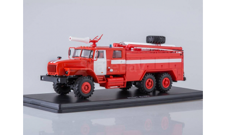 SSM1228 АЦ-7,5-40 (Урал-4320) с белыми полосами, масштабная модель, 1:43, 1/43, Start Scale Models (SSM)