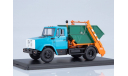 SSM1258 Контейнерный мусоровоз КО-450 (ЗиЛ-4333), масштабная модель, 1:43, 1/43, Start Scale Models (SSM)