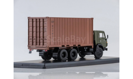 SSM1281 КАМАЗ-53212 с 20-футовым контейнером, масштабная модель, scale43, Start Scale Models (SSM)