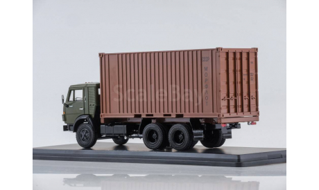 SSM1281 КАМАЗ-53212 с 20-футовым контейнером, масштабная модель, scale43, Start Scale Models (SSM)