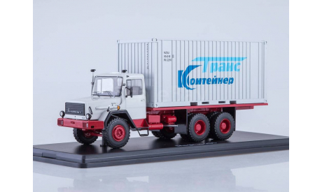 SSM1288 Magirus-290D контейнер, масштабная модель, 1:43, 1/43, Start Scale Models (SSM), МАЗ