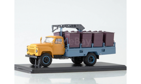 SSM1333 Контейнерный мусоровоз М-30 (ГАЗ-53 ранний), масштабная модель, 1:43, 1/43, Start Scale Models (SSM)