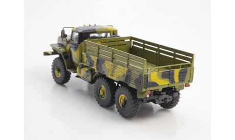 Урал 4320-31 бортовой с тентом (камуфляж) SSM1471, масштабная модель, Start Scale Models (SSM), scale43