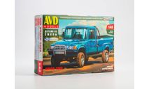 Сборная модель Пикап-2308 (ГАЗ) 1496AVD, сборная модель автомобиля, AVD Models, scale43