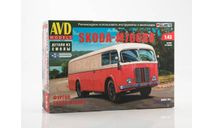 Сборная модель SKODA-M706RO фургон 1518AVD, сборная модель автомобиля, scale43, AVD Models, Škoda