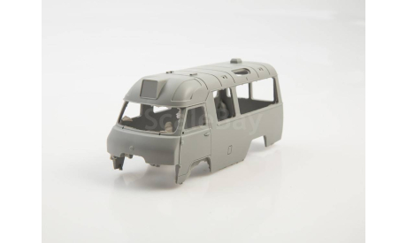 Сборная модель УАЗ-САРЗ-2925 медицинский 1563AVD, сборная модель автомобиля, AVD Models, scale43