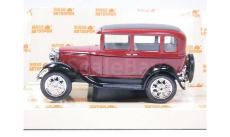 H156a Газ 6 (вишневый), масштабная модель, 1:43, 1/43, Наш Автопром