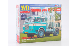 Сборная модель Skoda-706 MTTN седельный тягач 1635AVD