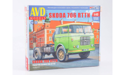 Сборная модель SKODA 706 RTTN (Шкода) седельный тягач 1636AVD