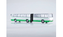 6900078900049 Ikarus-280.33 бело-зеленый, масштабная модель, 1:43, 1/43, Советский Автобус