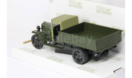 H281b ГА3-ММ (1941), темно-зеленый, масштабная модель, scale43, Наш Автопром, ГАЗ