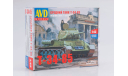 Сборная модель Средний танк T-34-85 3008AVD, сборная модель автомобиля, AVD Models, Т-34-85, scale43