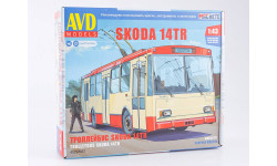 Сборная модель Skoda-14Tr (Шкода) троллейбус 4022AVD