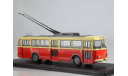 Троллейбус Skoda-9TR (красно-бежевый) SSM4044, сборная модель автомобиля, Start Scale Models (SSM), Škoda, scale43