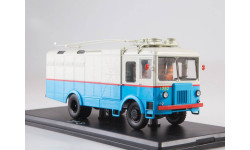 Грузовой троллейбус ТГ-3 бело/голубой SSM4049