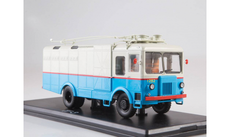 Грузовой троллейбус ТГ-3 бело/голубой SSM4049, масштабная модель, scale43, Start Scale Models (SSM)
