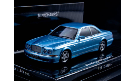 Масштабная модель Bentley Continental T - blue 1996 436139940, масштабная модель, scale43, Minichamps