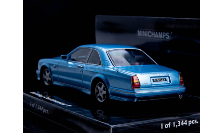Масштабная модель Bentley Continental T - blue 1996 436139940, масштабная модель, scale43, Minichamps