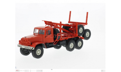 Н725 КрАЗ 214Л Лесовоз, масштабная модель, 1:43, 1/43, Наш Автопром