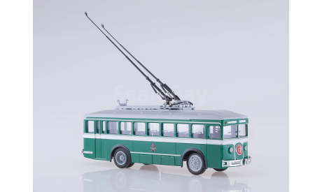 Троллейбус ЛК-2 Советский автобус, сборная модель автомобиля, scale43