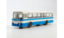 масштабная модель ЛиАЗ-677М (бело-синий), Советский автобус 900377, масштабная модель, scale43