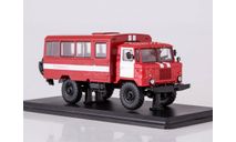 Вахтовый автобус , пожарная служба SSM1198, масштабная модель, scale43, Start Scale Models (SSM), ГАЗ