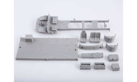 Сборная модель ЗИЛ 4362 фургон 1624AVD, сборная модель автомобиля, AVD Models, scale43