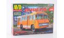 Сборная модель Автобус 672А 4086AVD, сборная модель автомобиля, AVD Models, ПАЗ, scale43